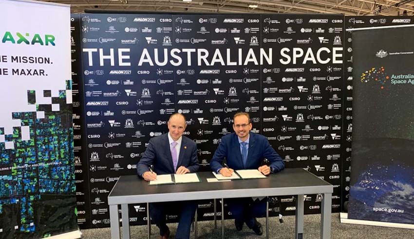 ASA signs co-operative agreement with US space company Maxar