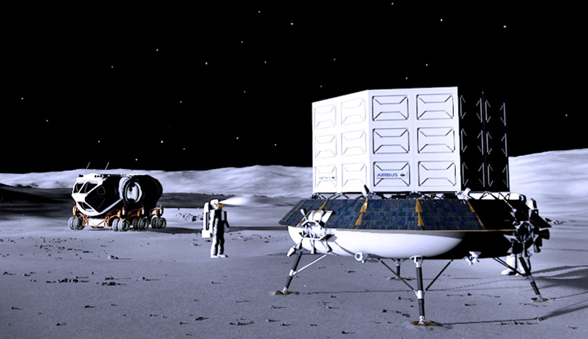 Airbus selected to provide Europe’s Lunar Lander study
