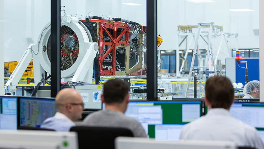 Airbus launches new satellite manufacturing facility
