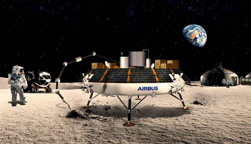 Airbus ROXY to turn moon dust into oxygen