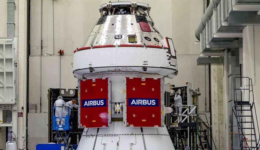 Airbus secures ESA for three more European modules for NASA’s Orion spacecraft