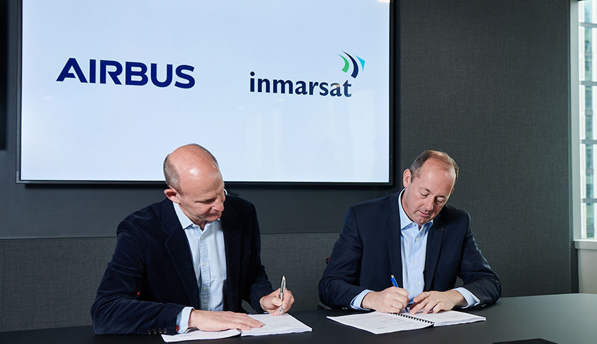 Airbus partners with Inmarsat to deliver global mobile comms network