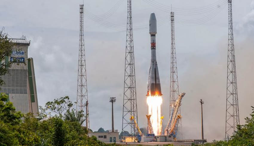 Airbus T-16 satellite launched on Ariane 5