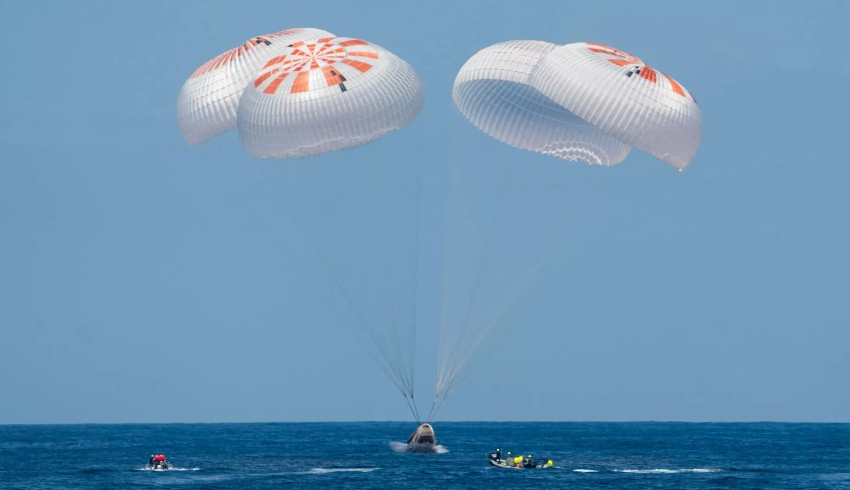 Ax-1 crew returns to Earth