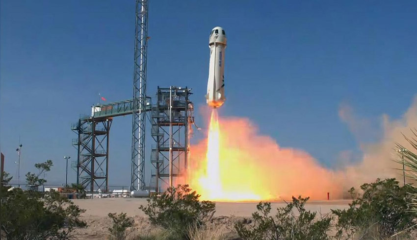 $30m Blue Origin auction winner too busy to attend spaceflight