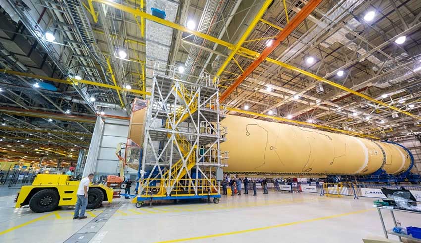 Boeing Space Launch System passes critical design review