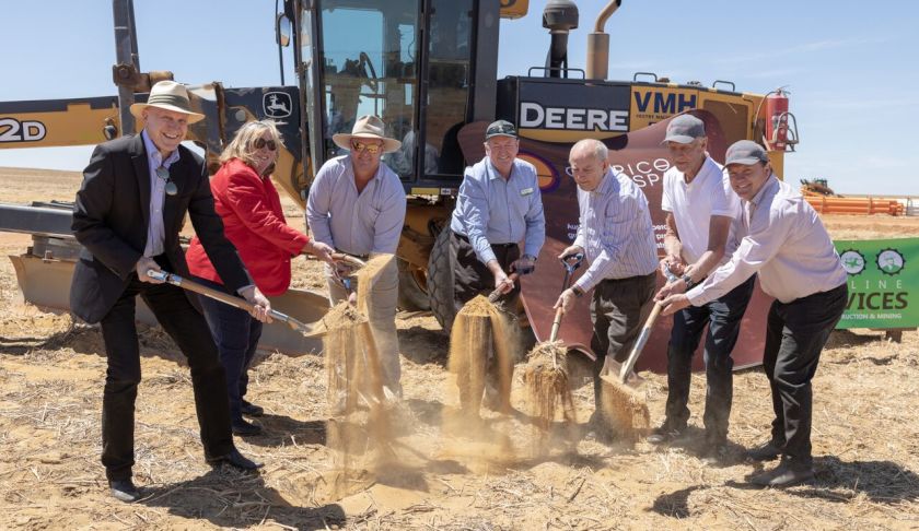 Breaking ground on WA space operations site