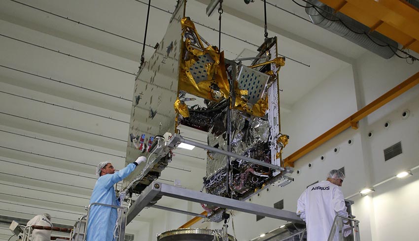 Reprogrammable satellite begins to take shape
