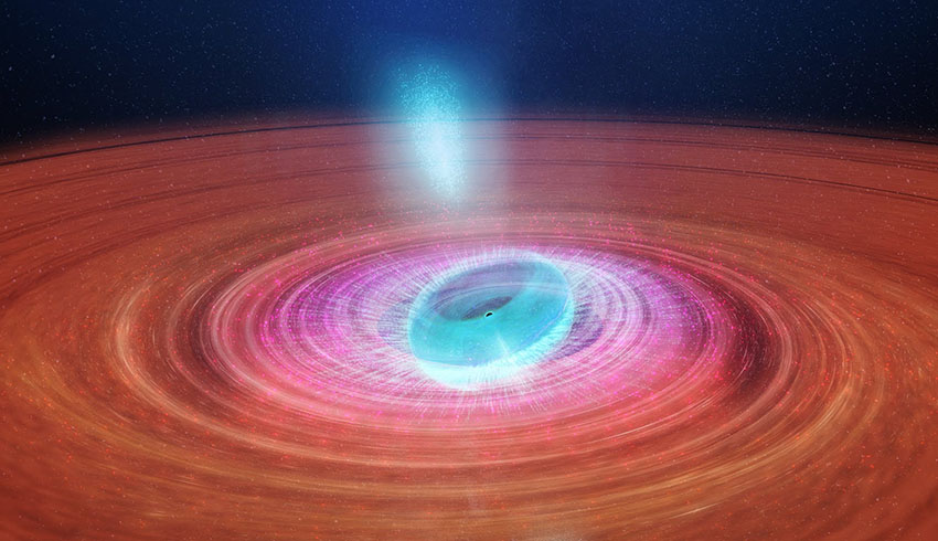 Experiment to explore the collision of black holes