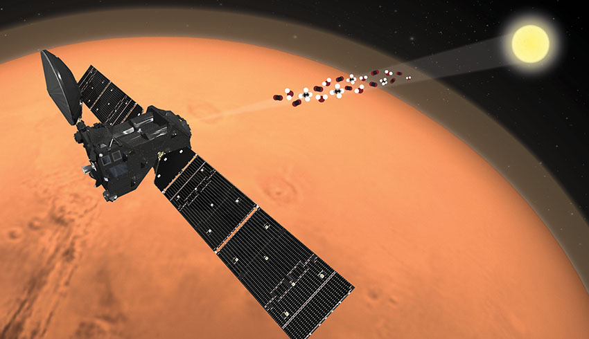 ExoMars orbiter prepares for Rosalind Franklin