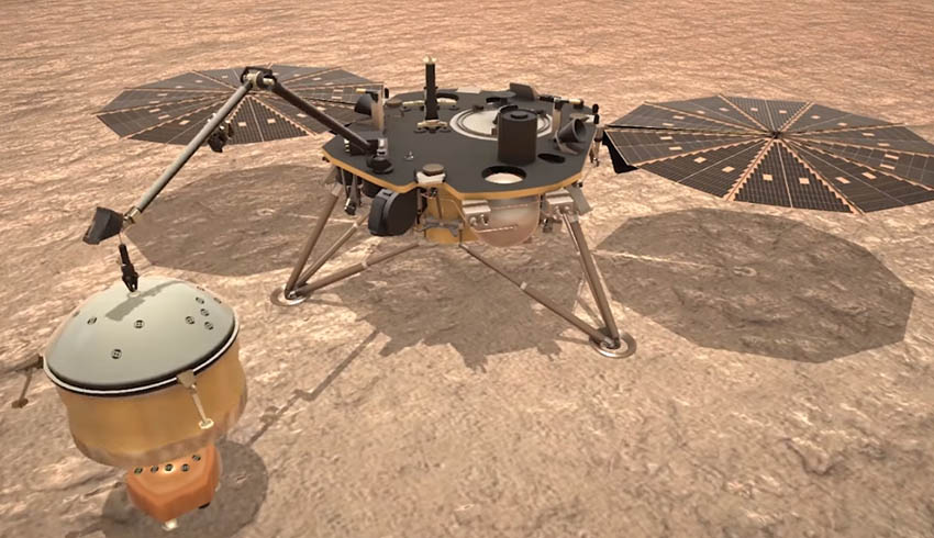InSight lander sets solar power record