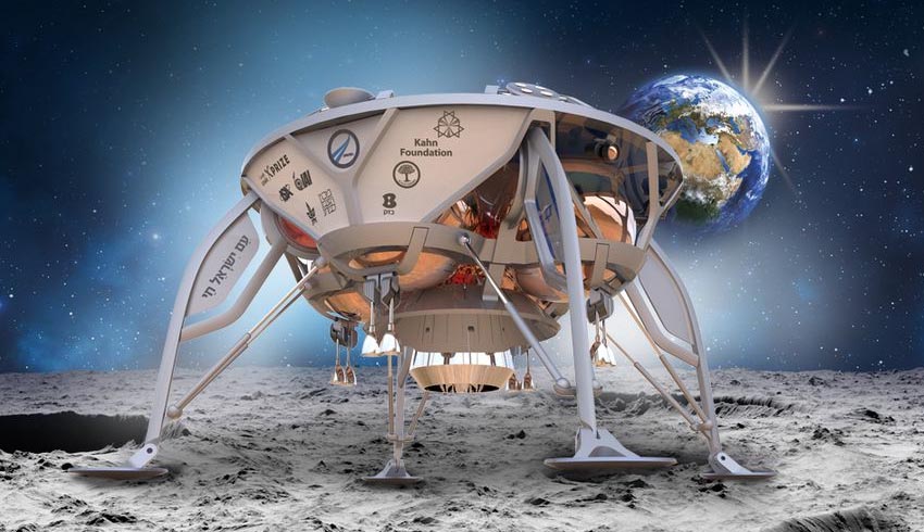 Israeli probe successfully goes into moon orbit