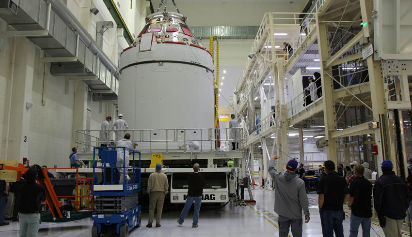 Lockheed Martin’s Orion spacecraft ready for moon mission
