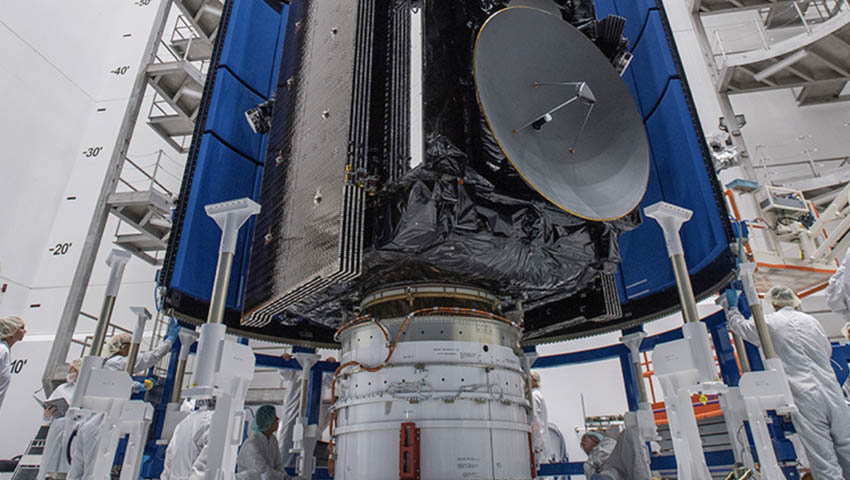 Space Force SBIRS GEO-5 space vehicle enters critical thermal vacuum testing