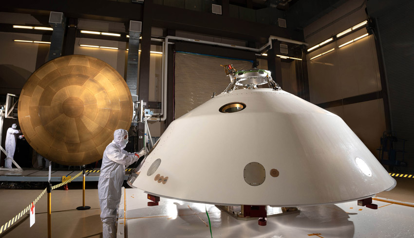 Lockheed Martin delivers Mars 2020 rover aeroshell 
