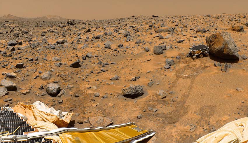 Seven years on and going strong: Mars rover discovers perfect conditions for microbial life