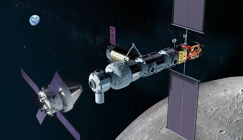 Lunar Gateway could base planetary defence interceptors to target wayward asteroids