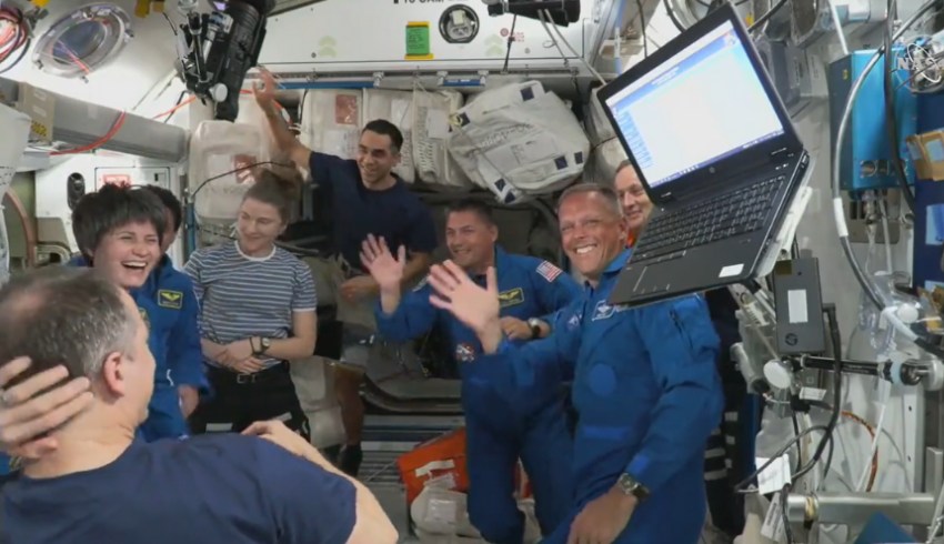 NASA’s Crew-4 arrives at the International Space Station