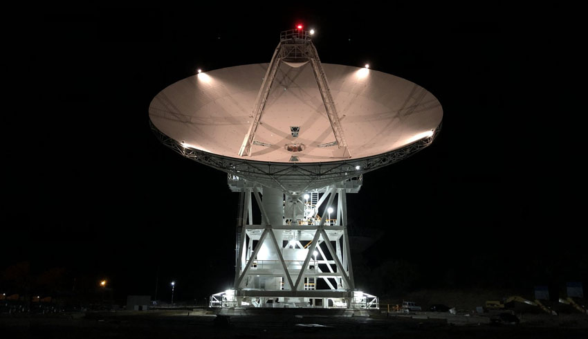 NASA welcomes newest Deep Space Network comms dish