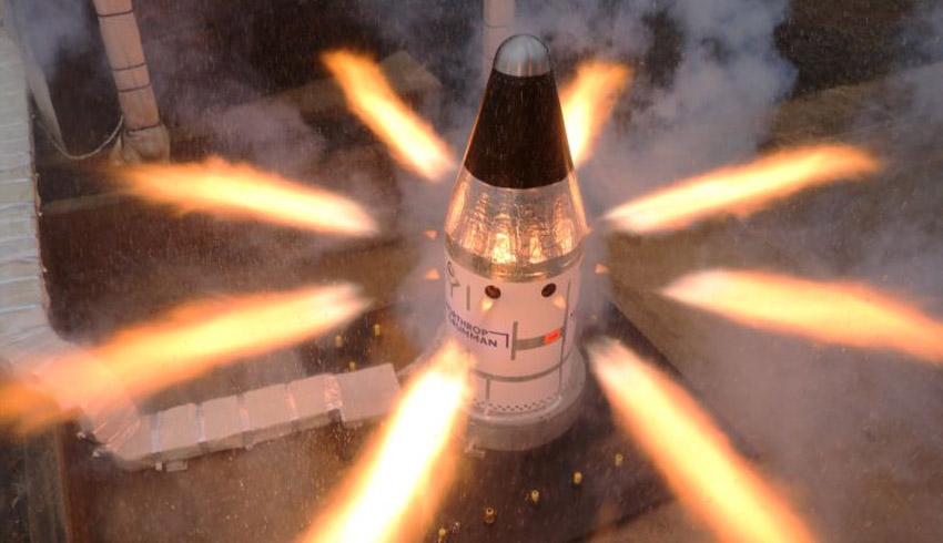 Northrop Grumman completes test for NASA’s Orion launch abort system