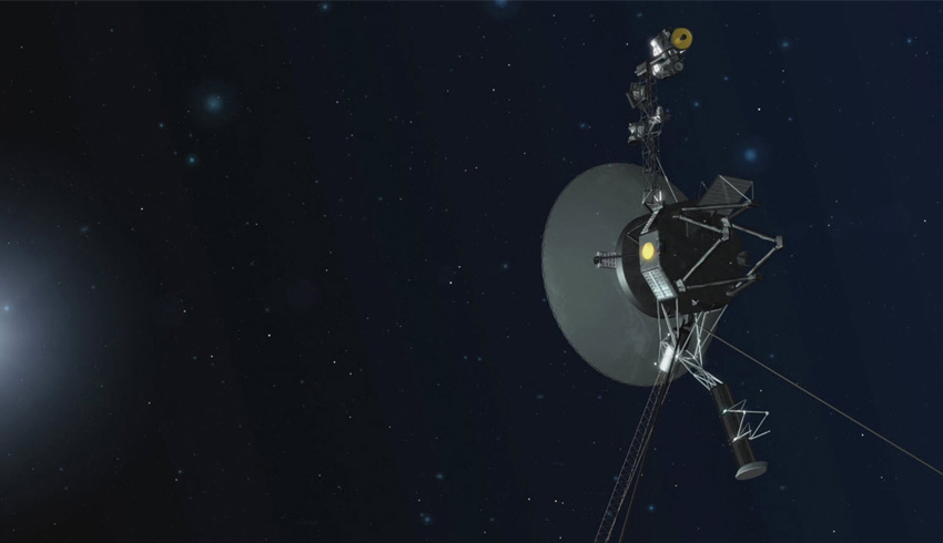 Voyager 2 illuminates boundary of interstellar space