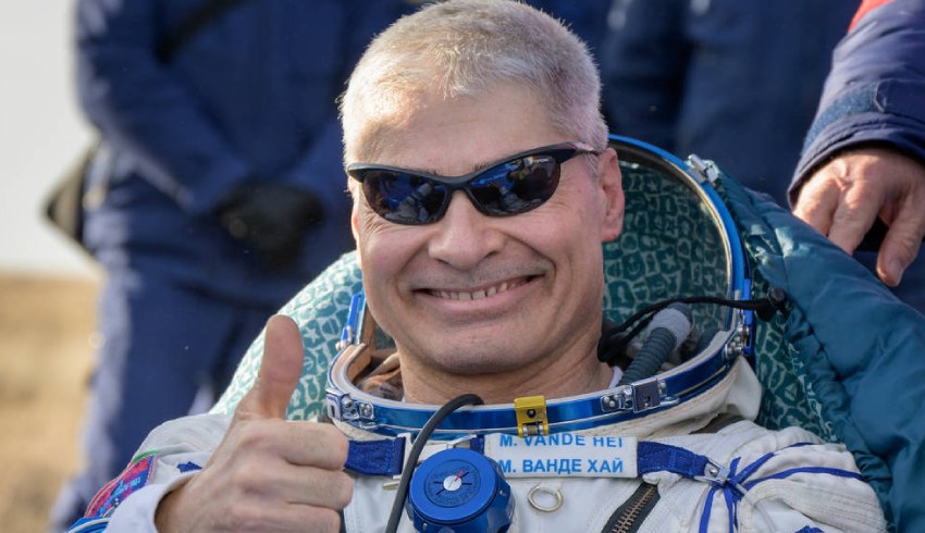NASA astronaut Mark Vande Hei