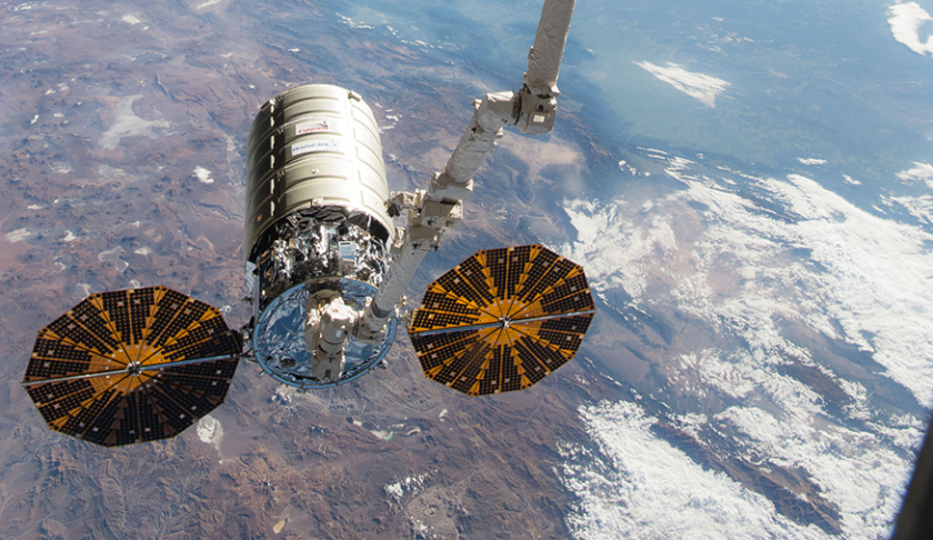 Northrop Grumman's Cygnus departs ISS
