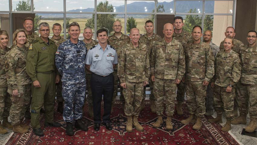 Australia and coalition partners attend USAF Space Flag exercise 