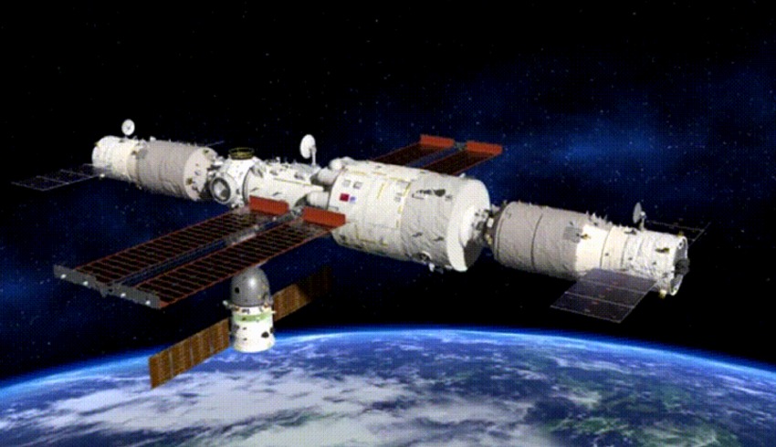 China’s Shenzhou-13 lands on space station for 6-month stay 