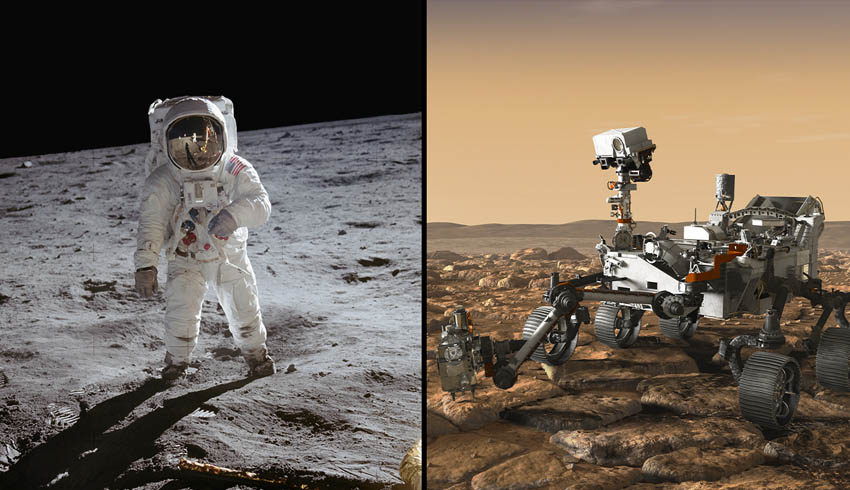 Space samples link NASA’s Apollo 11 to Mars 2020