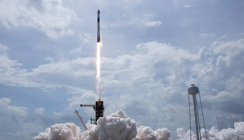 Lift-off! Success for NASA, SpaceX Crew Dragon test flight