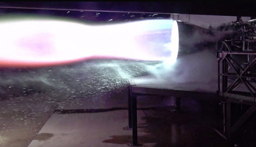 SpaceX tests flight model of Raptor engine