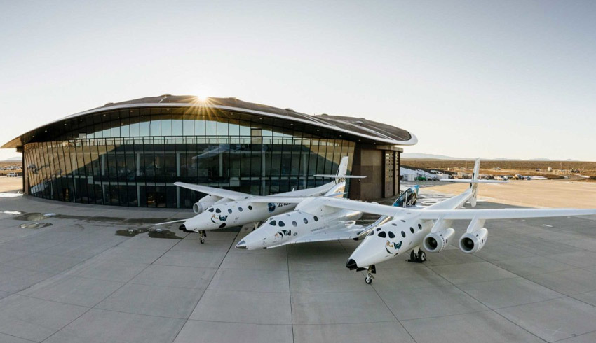Virgin Galactic welcomes SpaceShipTwo ‘Unity’ to Spaceport America