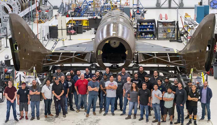 Virgin Galactic’s spaceship one step closer to completion