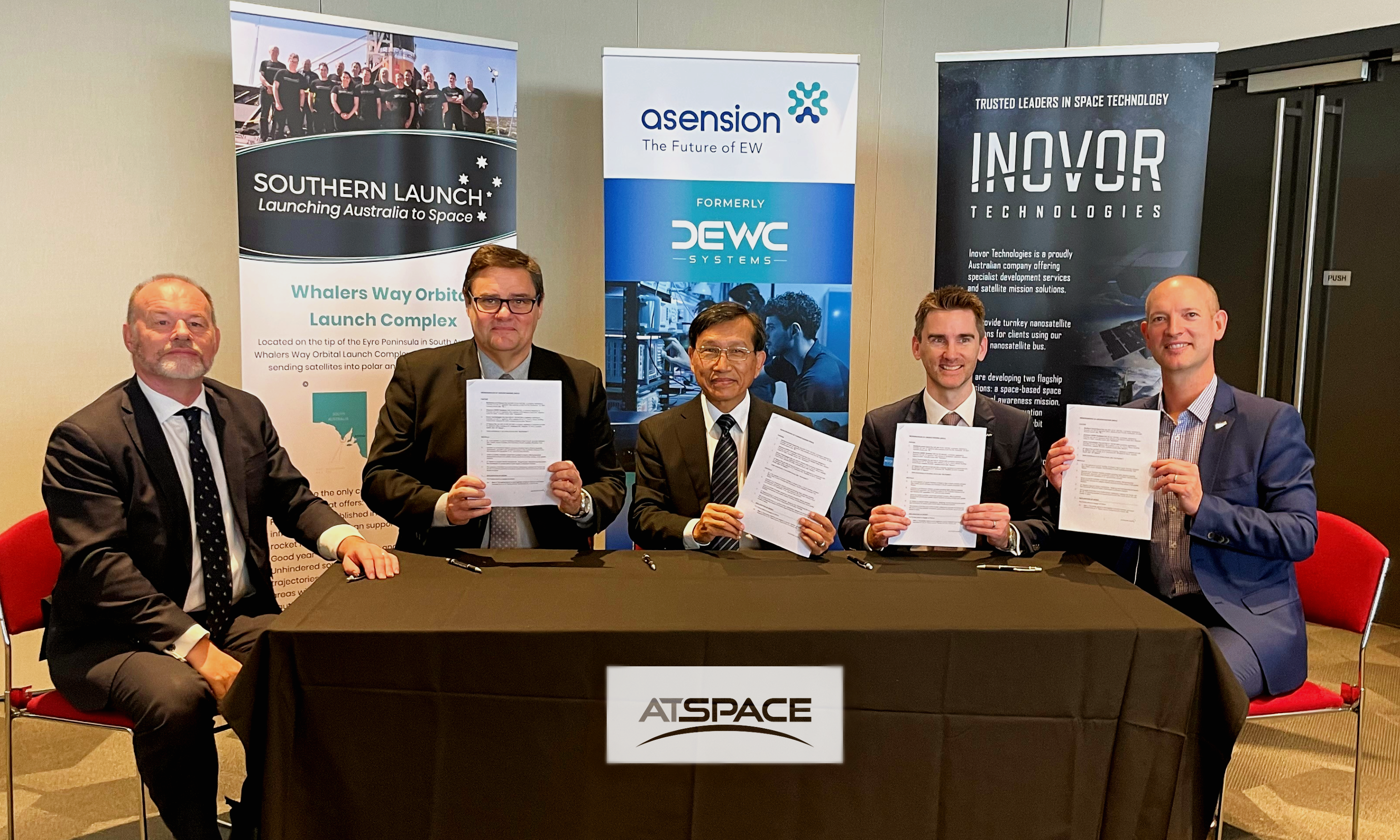 SA space companies sign MoU to launch defence tech from Whalers Way